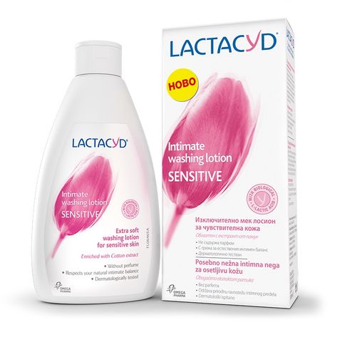 Lactacyd Интимен Деликатен Почистващ Лосион x200мл