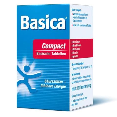 Basica Compact За нормално киселинно-алкално равновесие х120 таблетки
