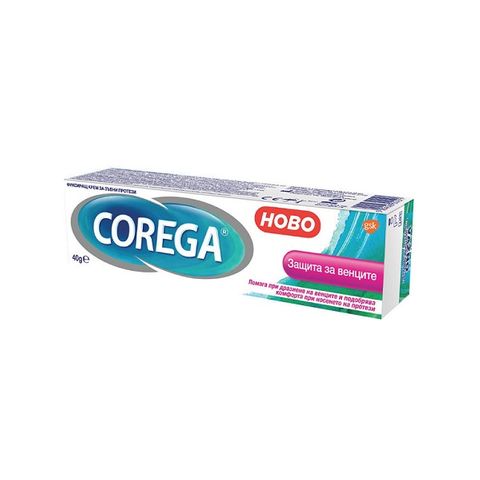 Corega Защита за венците Фиксиращ крем за зъбни протези х40 грама