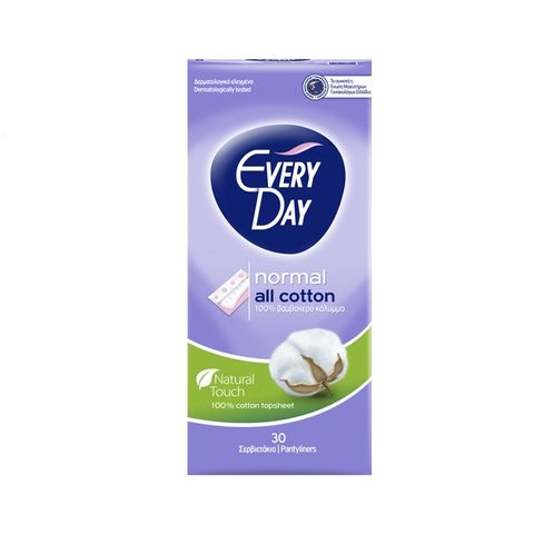 Everyday Normal All Cotton Ежедневни дамски превръзки х30 броя