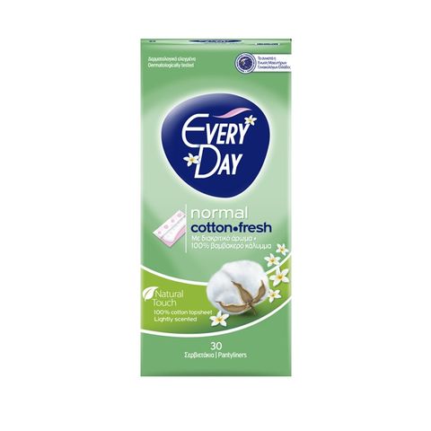 Everyday Normal Cotton Fresh Дамски eжедневни превръзки х30 броя