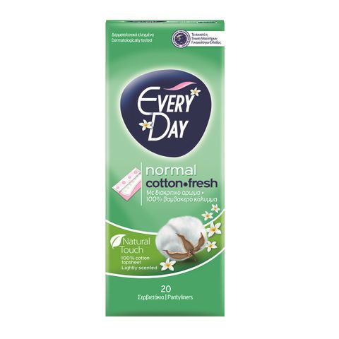 Everyday Normal Cotton Fresh Дамски eжедневни превръзки х20 броя