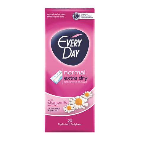 Everyday Normal Extra Dry Дамски ежедневни превръзки х20 броя