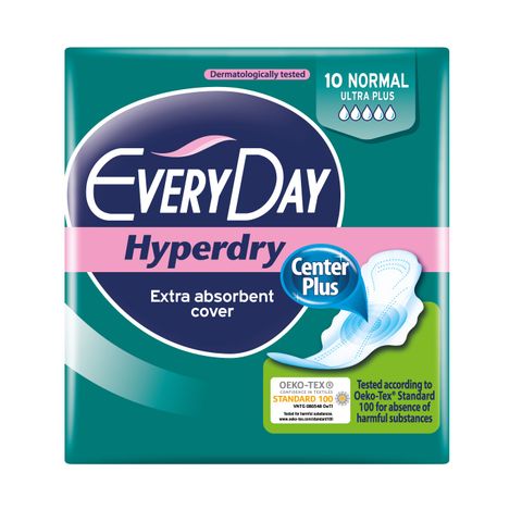 Everyday Hyperdry Normal Ultra Plus Дамски превръзки х10 броя