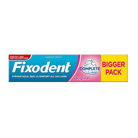 Fixodent Complete Original Фиксиращ крем за зъбни протези х70 грама