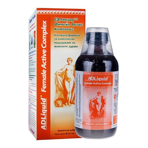 AD Medicine ADLiquid Female Active Complex При хормонален дисбаланс и менопауза х237 мл