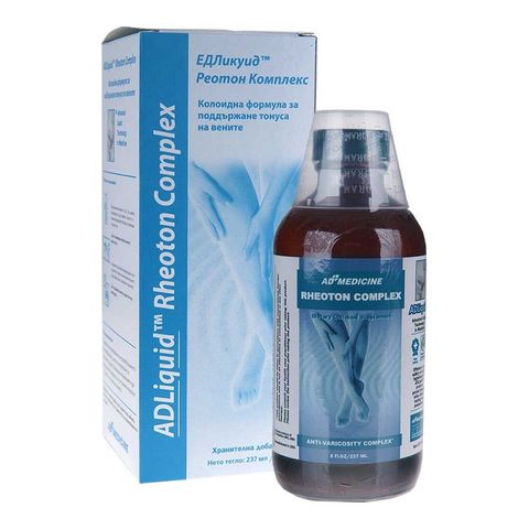 AD Medicine ADLiquid Реотон комплекс за поддържане тонуса на вените х237 мл