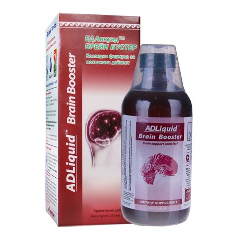 AD Medicine ADLiquid Brain Booster За добра памет и концентрация х237 мл