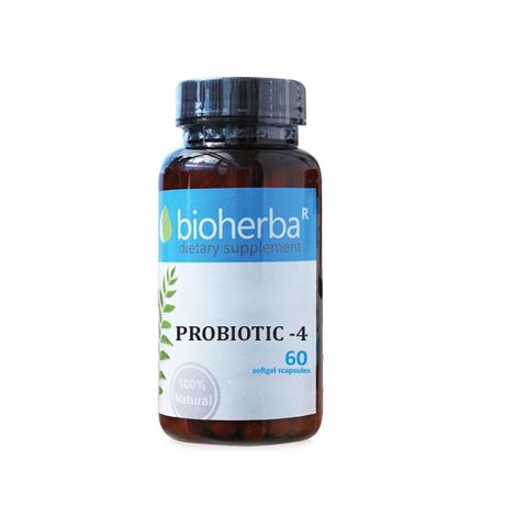 Bioherba Пробиотик 4 щама х60 капсули