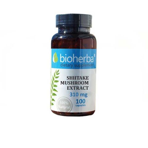 Bioherba Шийтаке екстракт 310 мг х100 капсули 