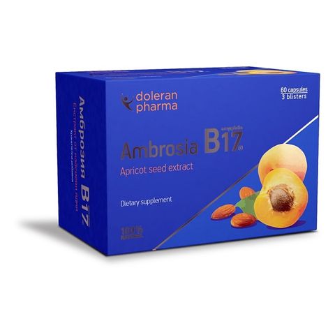 Doleran Pharma Ambrosia B17 За силен имунитет х60 капсули