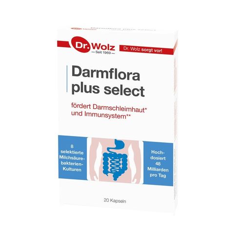 Dr. Wolz Darmflora plus select За регулиране на чревната флора х20 капсули