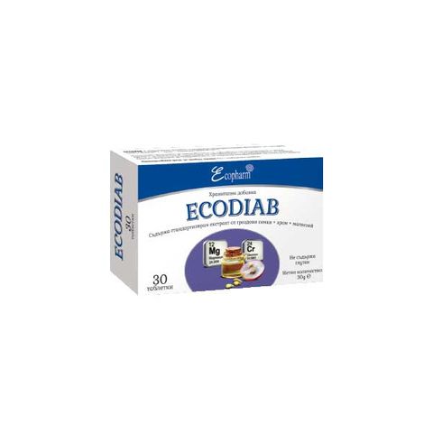 Ecopharm Екодиаб х30 таблетки