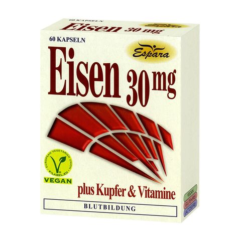 Espara Желязо, мед и витаминен комплекс х60 капсули