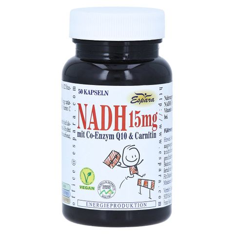 Espara NADH 15 mg при отпадналост и умора х50 капсули