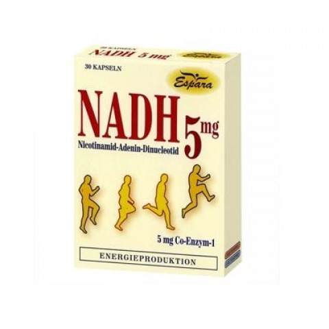 Espara NADH 5 mg при отпадналост и умора х30 капсули