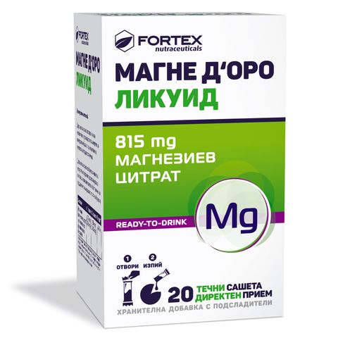 Fortex Магне Д’оро Ликуид 815 мг х20 сашета