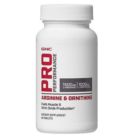GNC Arginine & Ornithine Л-Аргинин и Л-Орнитин х60 таблетки