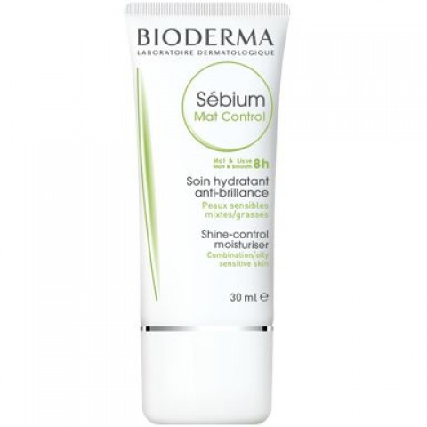 Bioderma Sebium Mat Control Матиращ и хидратиращ крем за лице x30 мл
