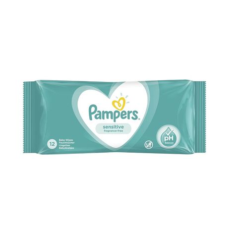 Pampers Sensitive Мокри кърпички x12 броя