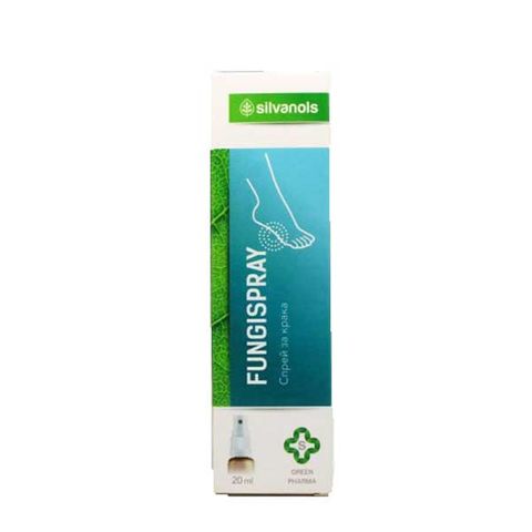 Ecopharm Silvanols Fungispray Спрей за крака х20 мл
