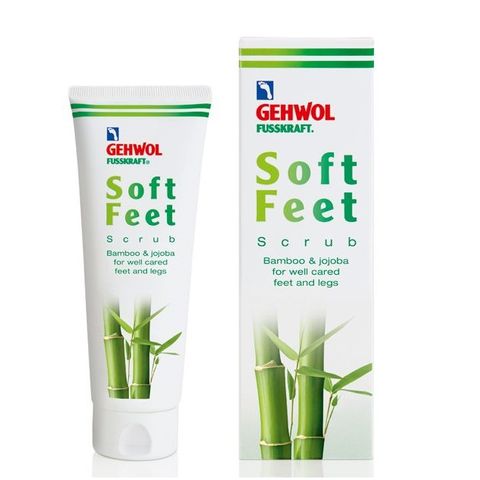 Gehwol Soft Feet Бамбуков пилинг за крака за почистване на мъртва кожа х125 мл