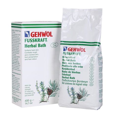 Gehwol Fusskraft Билкови соли за груби и нацепени пети х400 грама