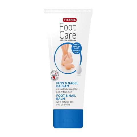 Titania Foot Care Балсам за крака за стъпала и нокти с натурални масла и витамини х100 мл
