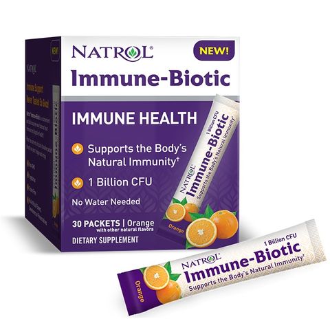 Natrol Immune-Biotic Имуностимулатор с вкус на портокал х30 сашета