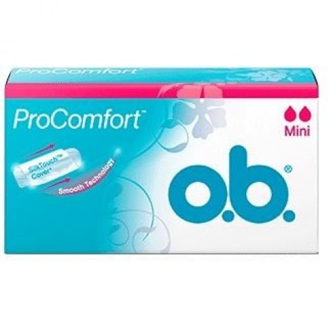 O.B. ProComfort Mini Дамски тампони х16 броя