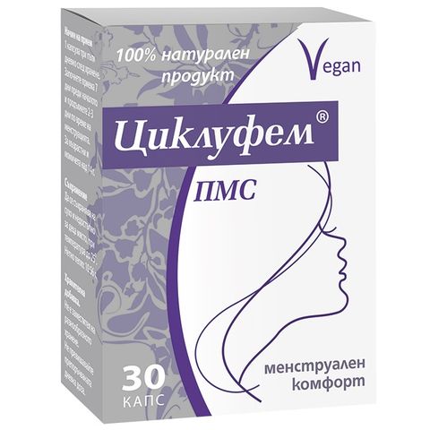 Onius Циклуфем ПМС 352мг х30 капсули