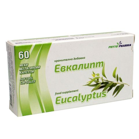 Phyto Pharma Евкалипт при умора и стрес х60 капсули