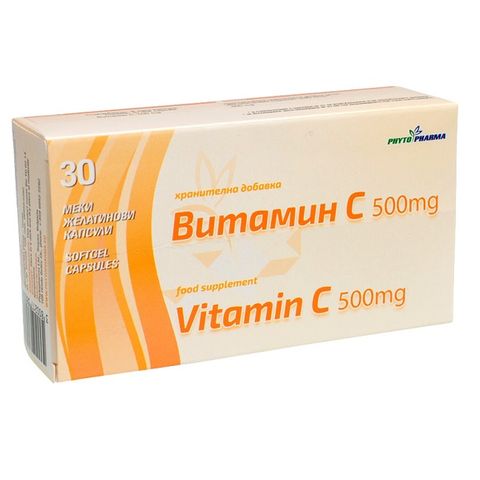 Phyto Pharma Витамин С 500 мг х30 капсули