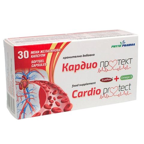 Phyto Pharma Кардио Протект за нормалната функция на сърцето х30 капсули