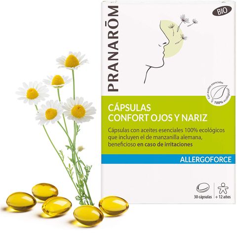 Pranarom Алергофорс комфорт на очите и носа х30 капсули
