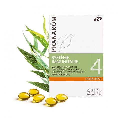 Pranarom Oleocaps 4 Защитни сили за висок имунитет х30 капсули