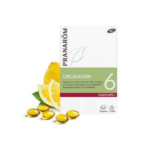 Pranarom Oleocaps 6 За леки крака и добро кръвообръщение х30 капсули