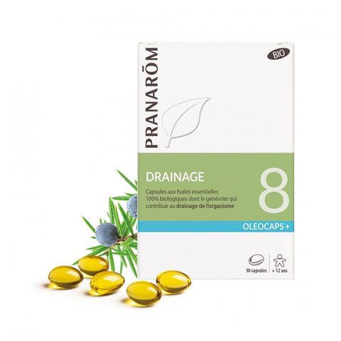 Pranarom Oleocaps 8 Дренаж и детоксикация х30 капсули