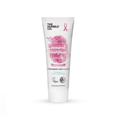 The Humble Co. Natural Tootpaste Strawberry Mint Flavour Паста за зъби за възрастни с мента и ягода x75 мл