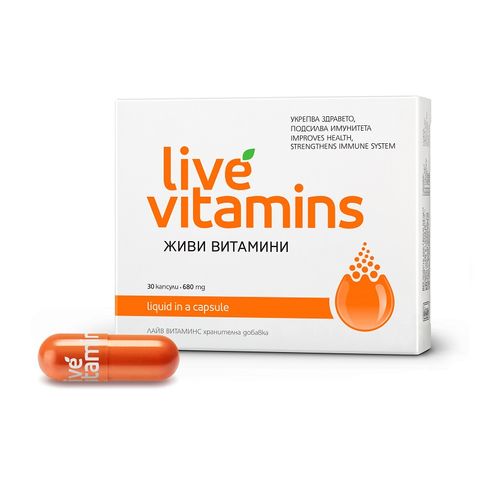 Vitaslim Живи витамини 680 грама х30 капсули