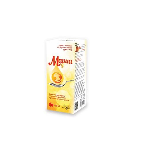 Apipharma Мариамед Сироп за успокояване на суха кашлица х100 мл