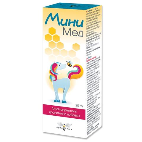 Apipharma Мини Мед Прополисови капки за добър имунитет х20 мл