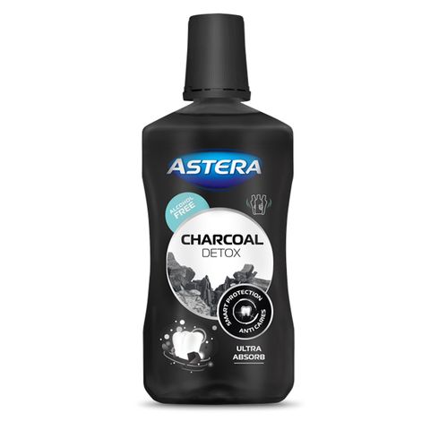 Astera Charcoal Detox Вода за уста х500 мл