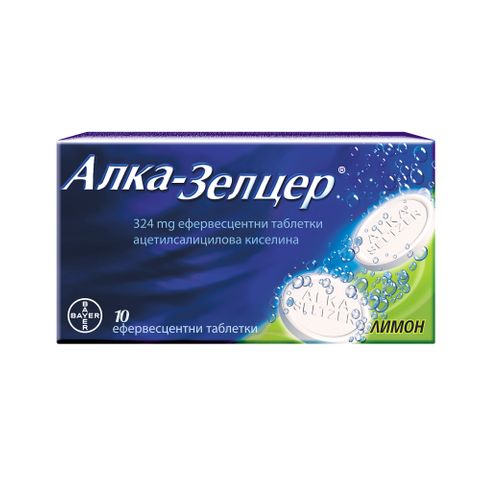 Bayer Алка-Зелцер 324 mg х10 таблетки
