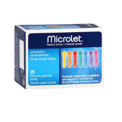 Bayer Microlet Lancets Игли за убождащо устройство х25 броя