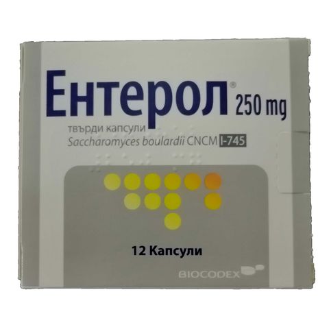 Biocodex Ентерол 250 мг x12 капсули