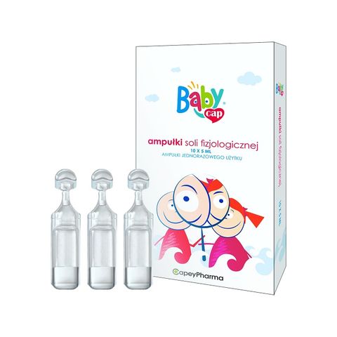 CapeyPharma BabyCap Физиологичен разтвор 5 мл х10 ампули