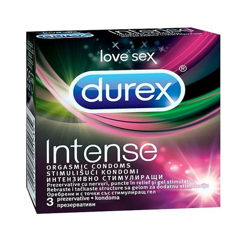 Durex Intense Orgasmic Condoms презервативи х3 броя