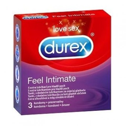 Durex Feel Intimate презервативи х3 броя