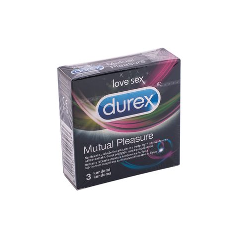Durex Mutual Pleasure Презервативи х3 броя